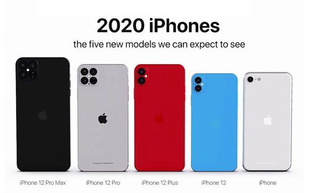 苹果将延迟发布IPhone 12,共计四款机型,顶配搭载6400W像素